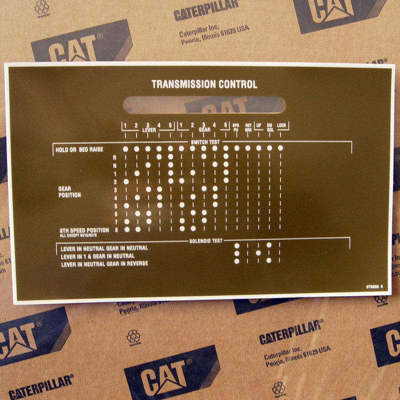 فیلم گیربکس ماشین آلات کاترپیلار کد 6T6589