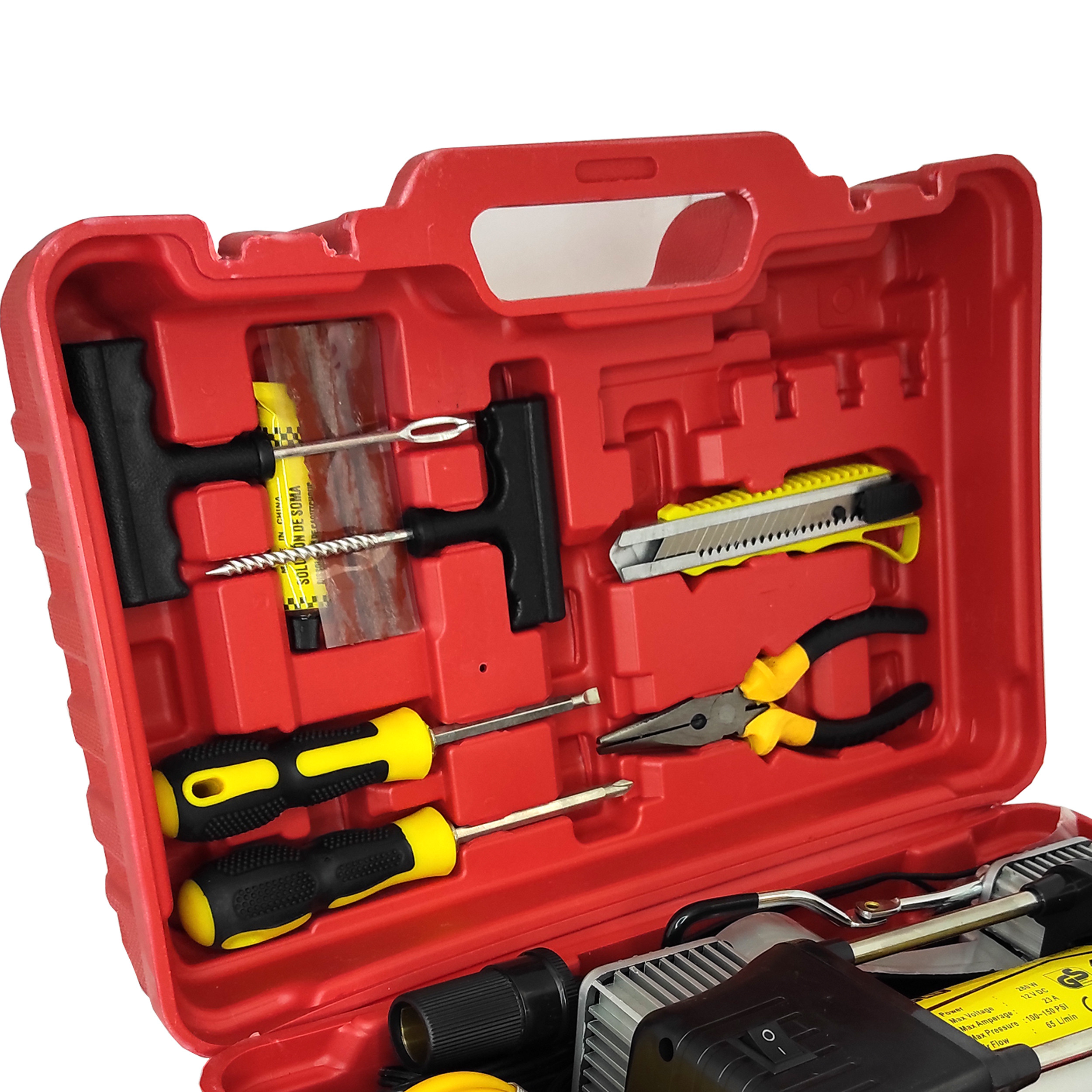 کمپرسور باد فندکی اسکای مدل piston-2 مجموعه 15 عددی