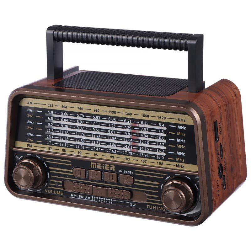 رادیو اسپیکر FM، AM، SW، MW، TV مدل M-1940BT
