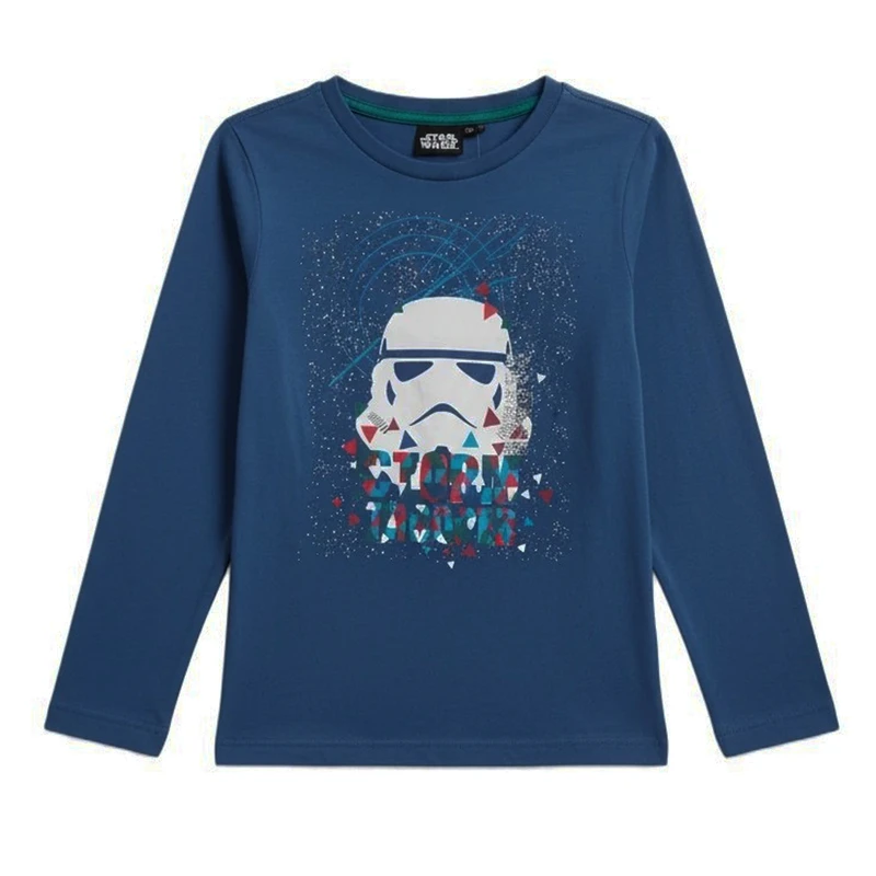 تی‌شرت آستین بلند پسرانه استار وارز مدل 6918