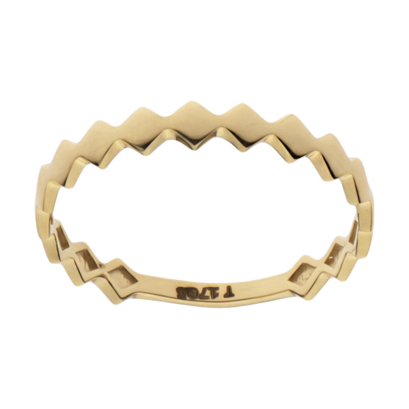 انگشتر طلا 18 عیار زنانه نیوانی مدل NR1020