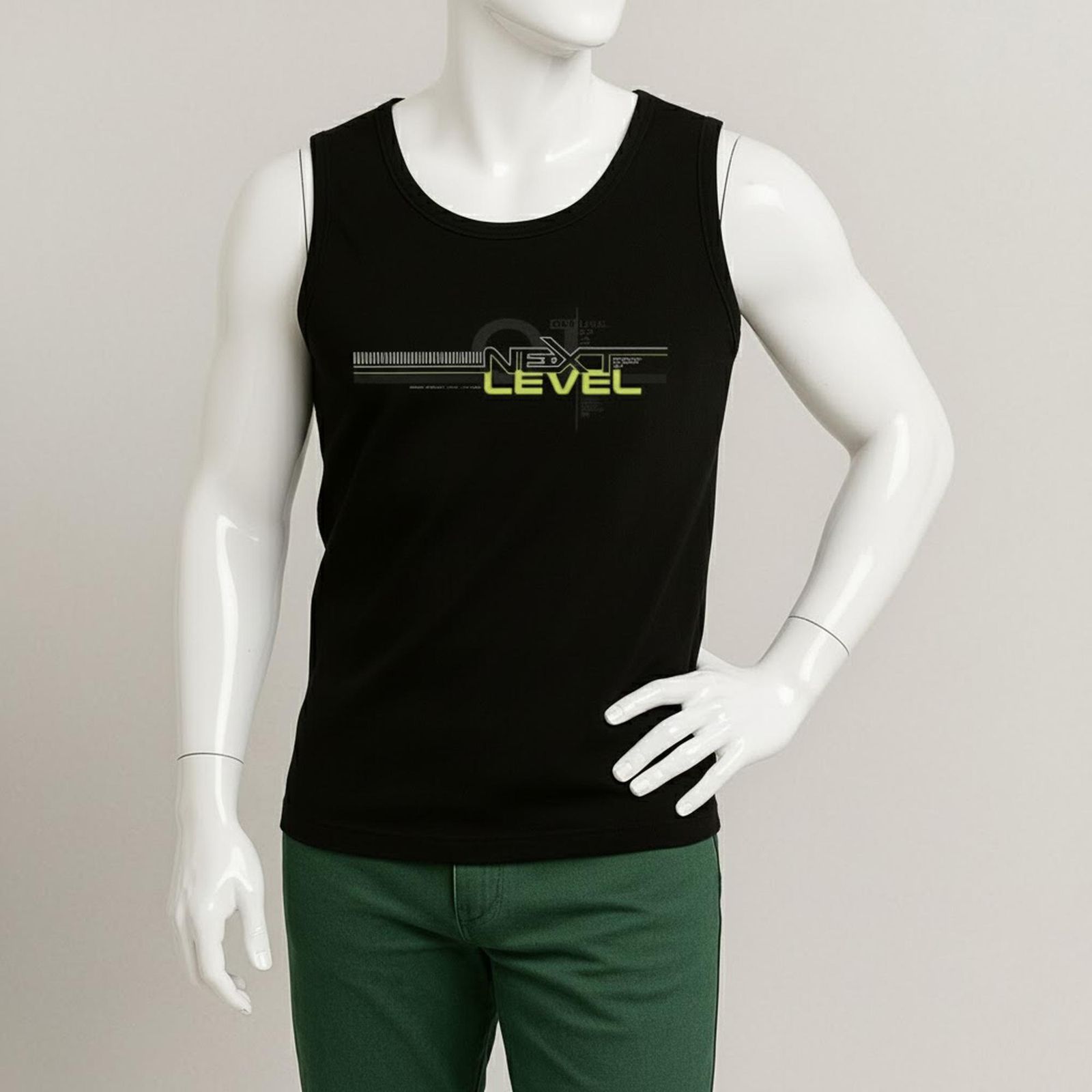 تاپ مردانه موها فیتنس مدل 2540 - NEXT LEVEL 01 -  - 1