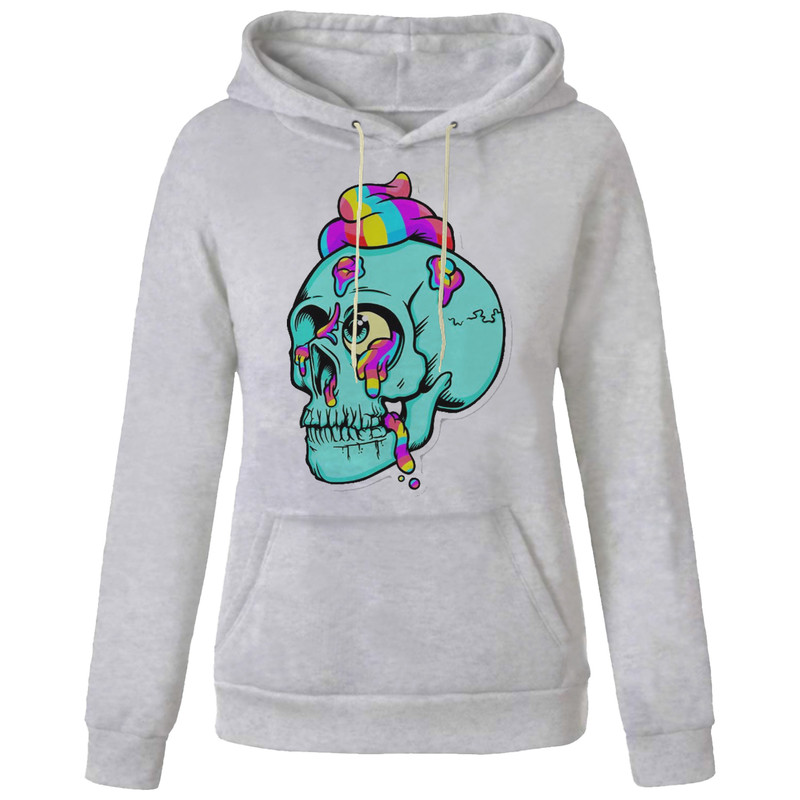 هودی زنانه مدل اسکلت کد AA135