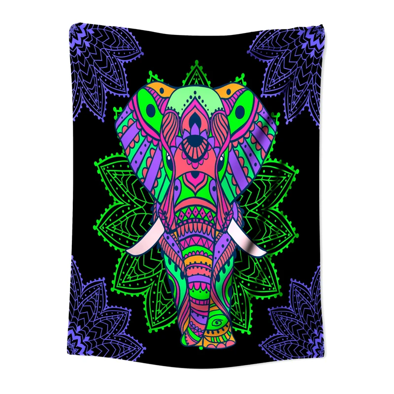 پوستر پارچه ای مدل بک دراپ بلک لایت کد 349