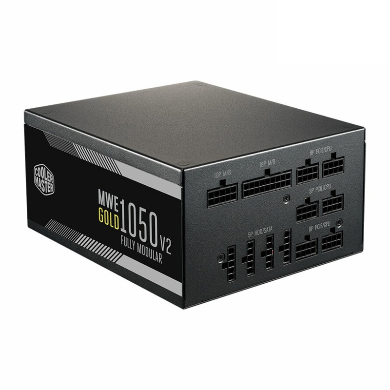 منبع تغذیه کامپیوتر کولر مستر مدل MWE GOLD 1050 V2 FULL