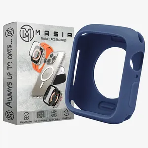 Masir Silicone Cover For Apple Watch Series 7 / 8 / 9 45mm
