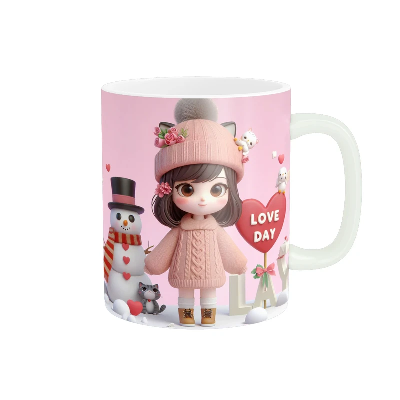 ماگ پاد آفرين طرح عشق مدل هديه عاشقانه کد 1097