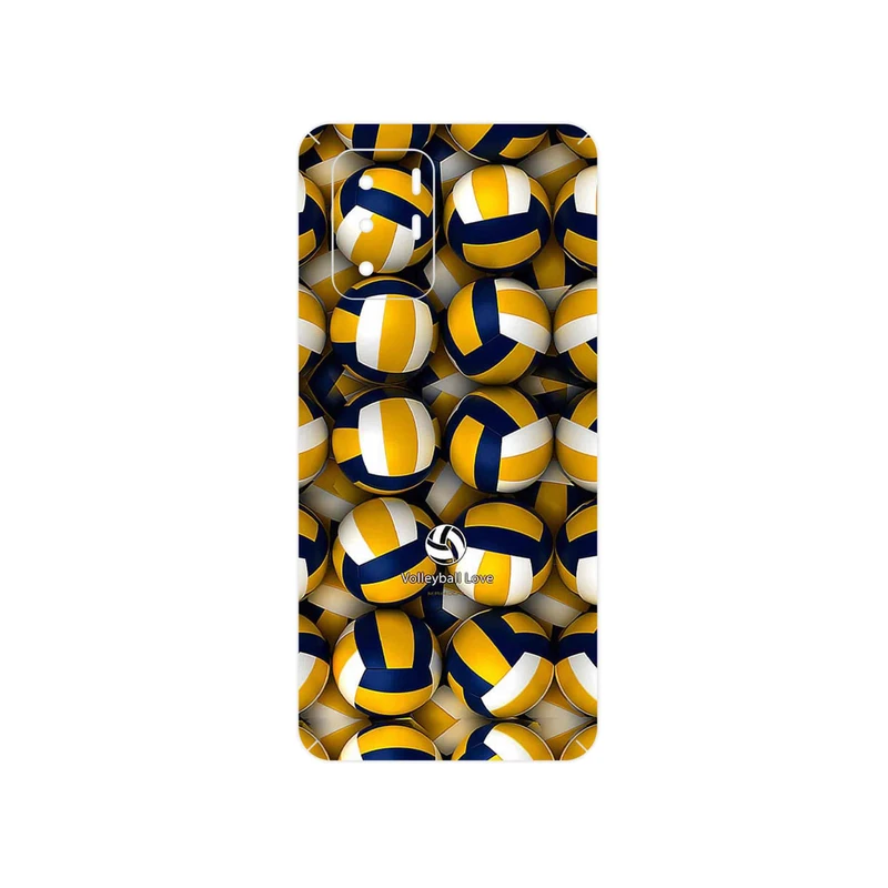 برچسب پوششی ماهوت مدل Volleyball مناسب برای گوشی موبایل شیائومی Redmi Note 10 Pro (China)