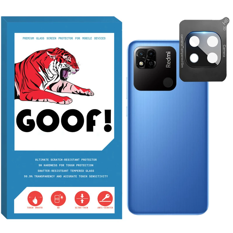محافظ لنز دوربین گوف مدل LNZ3D-G مناسب برای گوشی موبایل شیائومی Redmi 10A