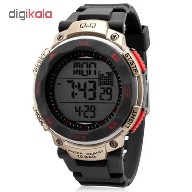 ساعت مچی دیجیتال مردانه کیو اند کیو مدل M124J004Y