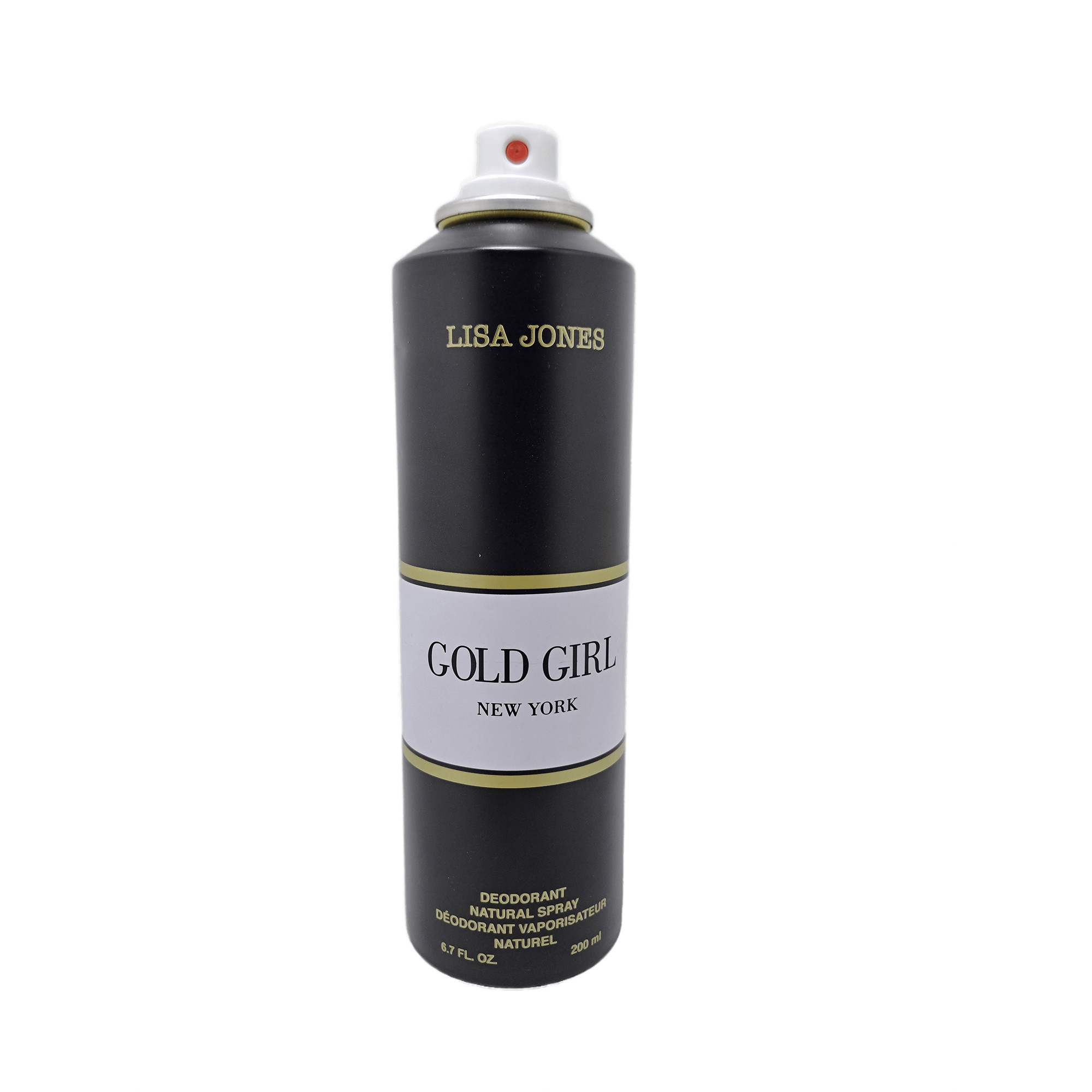 اسپری خوشبو کننده بدن لیزا جونز مدل gold girl حجم 200 میلی لیتر اسپری خوشبو کننده بدن لیزا جونز مدل gold girl حجم 200 میلی لیتر