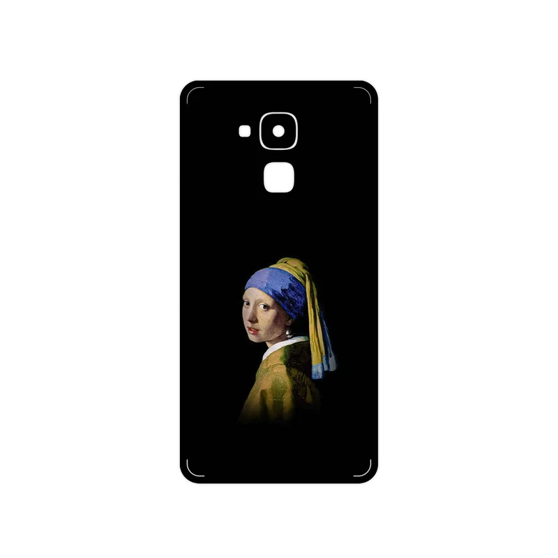 برچسب پوششی ماهوت مدل Girl with a Pearl Earring of Vermeer مناسب برای گوشی موبایل هوآوی Gt3