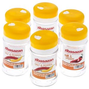 نمک پاش کریستال زیباسازان کد MD485 بسته 6 عددی