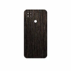 MAHOOT Dark-Gold-Stripes-Wood Cover Sticker for Xiaomi Poco C3