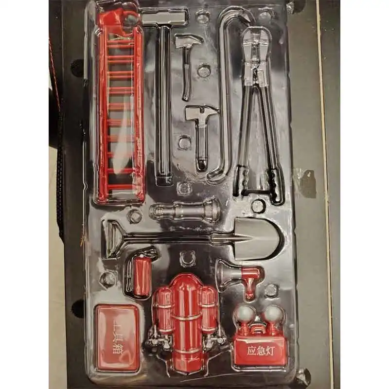 اکشن فیگور مدل مرد آتش نشان ارتفاع 30 سانتی متر