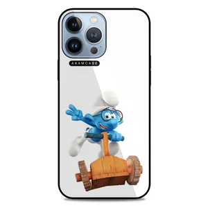 AKAM AMC-WA13PROMAX-SMURFS-17 Cover For Apple iPhone 13 Pro Max