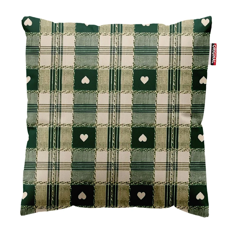 کوسن پاد آفرین طرح قلب سایز 30*30 سانتی متر کد 1059