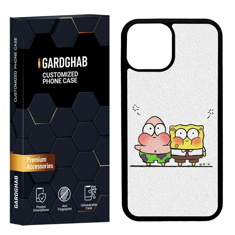 کاور گارد قاب مدل دور ژله ای فانتزی مناسب برای گوشی موبایل اپل iPhone 13 Mini