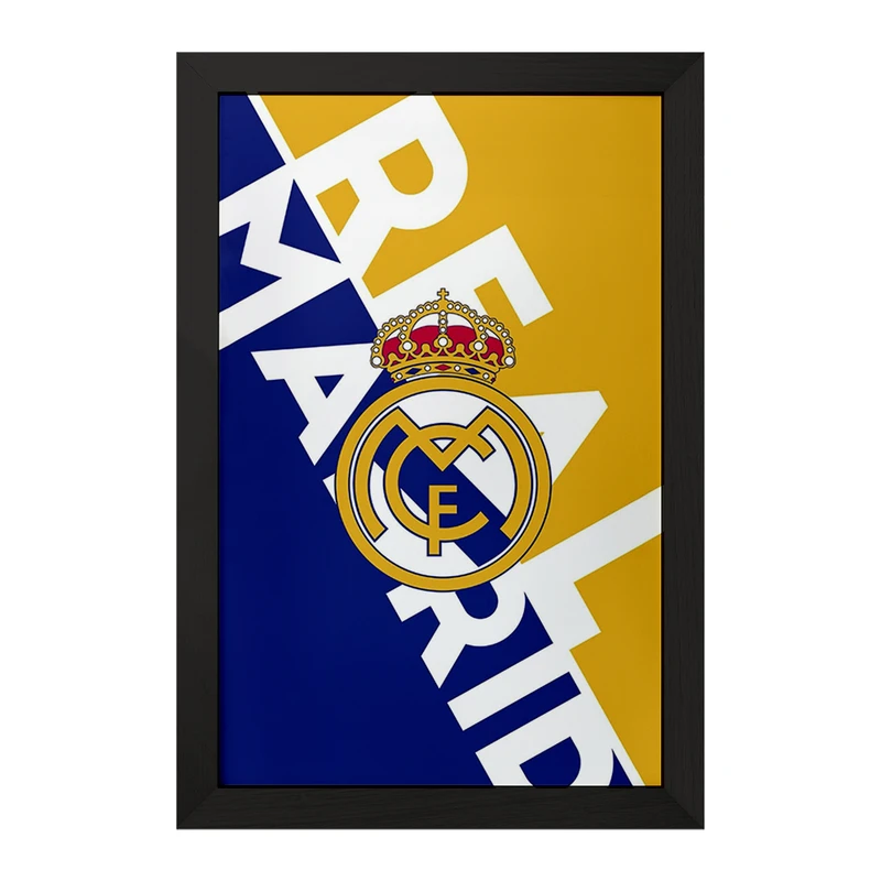 تابلو خندالو مدل رئال مادرید Real Madrid کد F6891