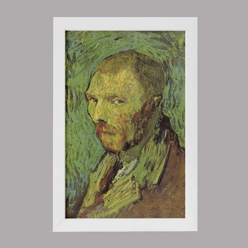 تابلو خندالو مدل سلف پرتره ونسان ونگوگ (Van Gogh) کد 36808