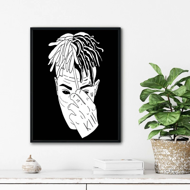 تابلو آتریسا طرح تنتاسیون xxxtentasion مدل ATt016