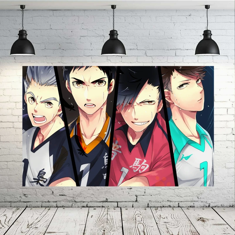 پوستر دیواری طرح انیمه هایکیو - Haikyu مدل SDP1216
