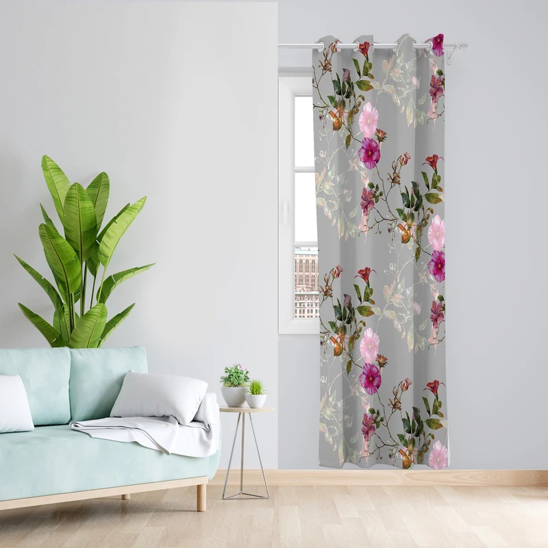 پرده مدل مخمل پانچی کد 1131 سایز 140x200 سانتی متر