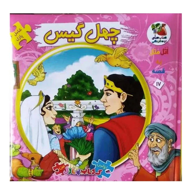 کتاب پازل چهل گیس اثر مهدی مردانی انتشارات سایه گستر