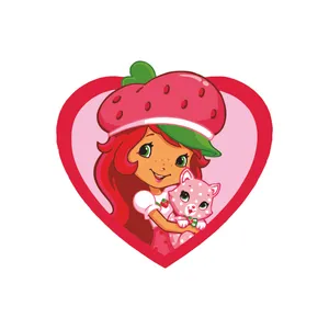 استیکر چوبی کودک  طرح توت فرنگی کد 001