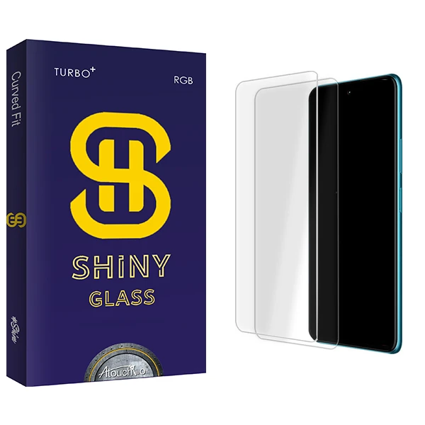 محافظ صفحه نمایش شیشه ای آتوچبو مدل Shiny Glass مناسب برای گوشی موبایل اینفینیکس Hote 11s بسته دو عددی
