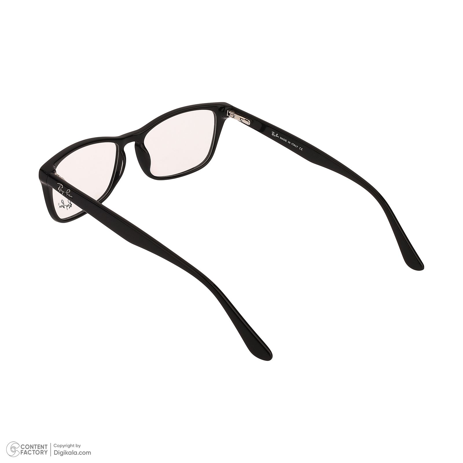 فریم عینک طبی مستطیلی ری بن مدل RB5228MF-2000 مناسب برای صورت گرد، بیضی، مثلث و قلب -  - 6