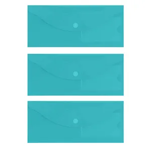 پوشه دکمه‌دار پاپکو مدل بیزینس کد 118--B سایز 11 × 24 بسته 3 عددی