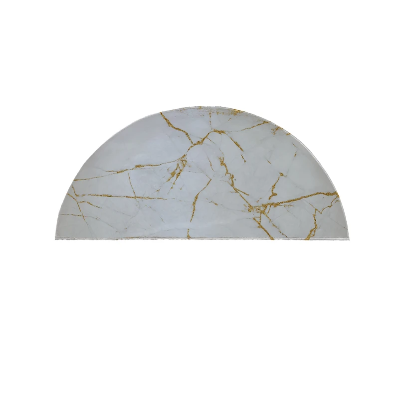 پادری مدل نیم دایره طرح سنگ کد 8608 سایز 90×45 سانتی متر