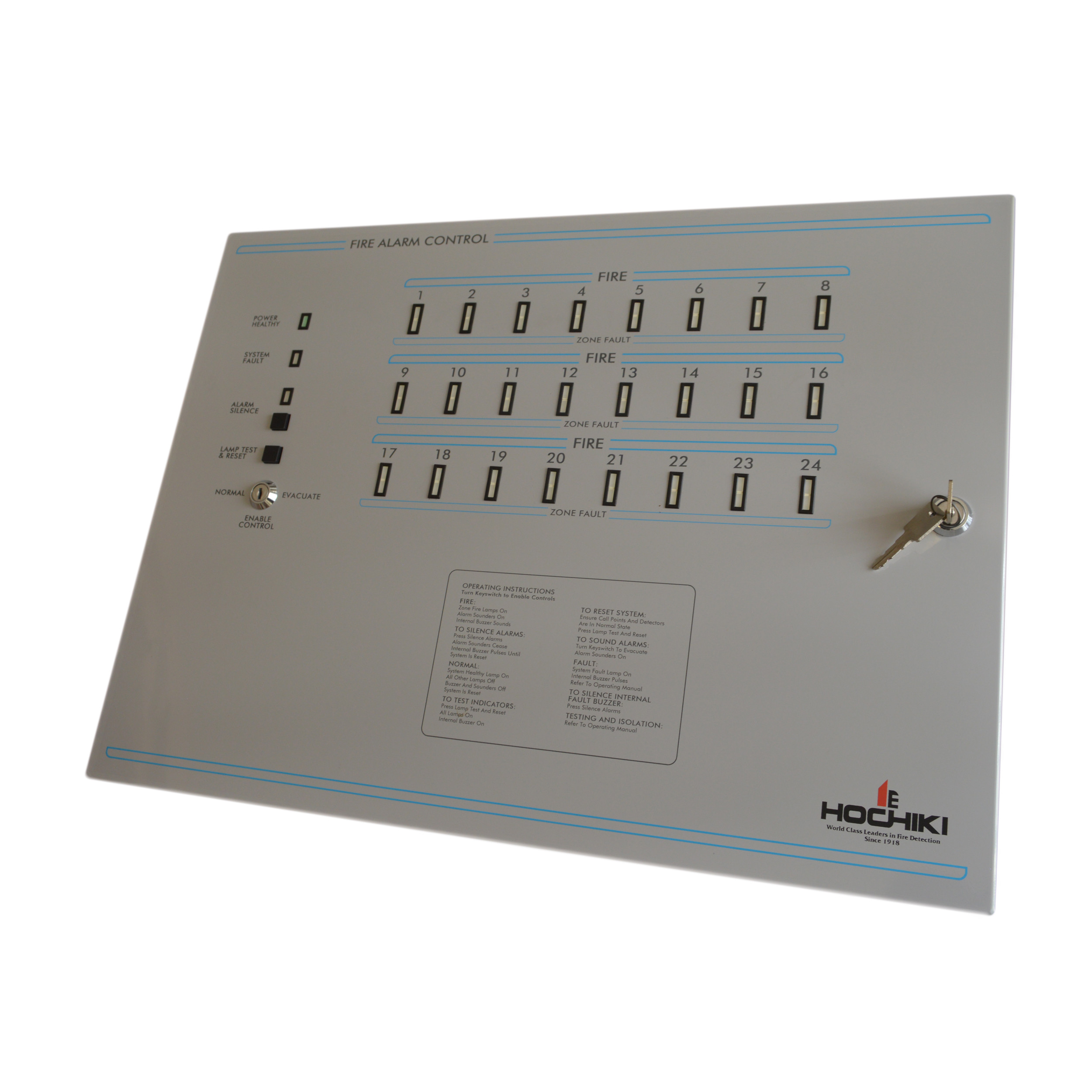 دستگاه اعلام حریق 24 زون هوچیکی مدل K3000S