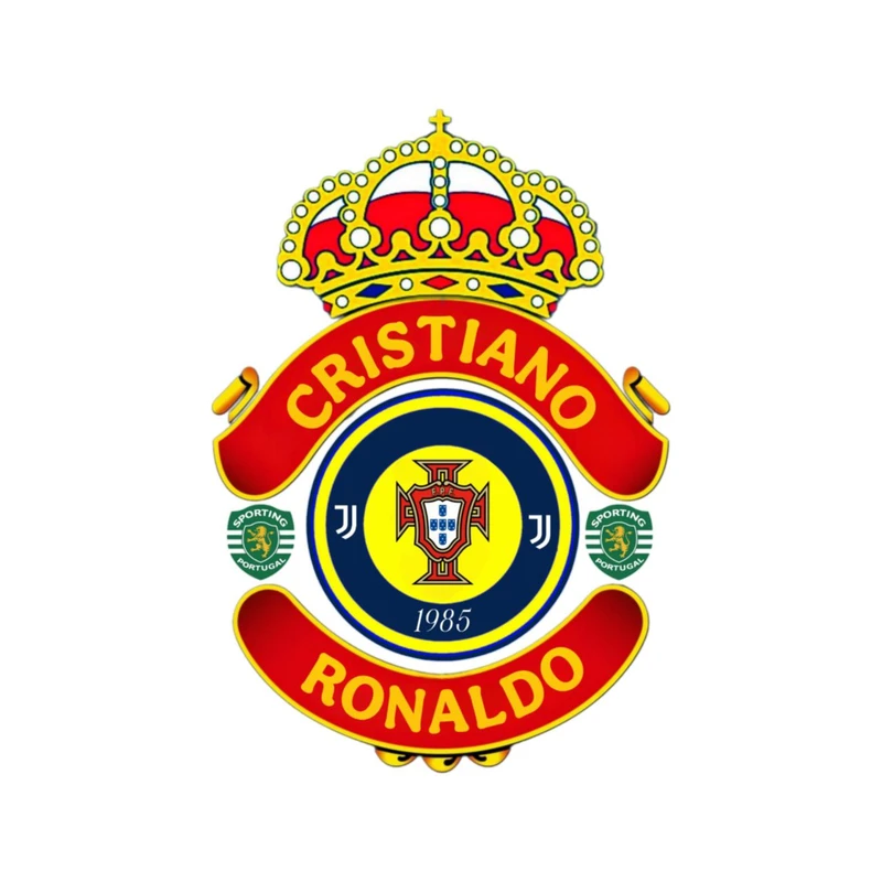 استیکر پارچه و لباس پاد آفرین مدل فوتبالی کریستیانو رونالدو کد 2640