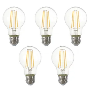 لامپ ال ای دی فیلامنتی 6 وات پایه E27 بسته 5 عددی