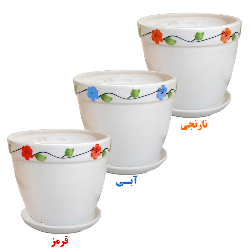 گلدان مدل گل و برگ گلدان مدل گل و برگ