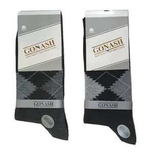 جوراب ساق بلند مردانه مدل GONASH بسته 2 عددی