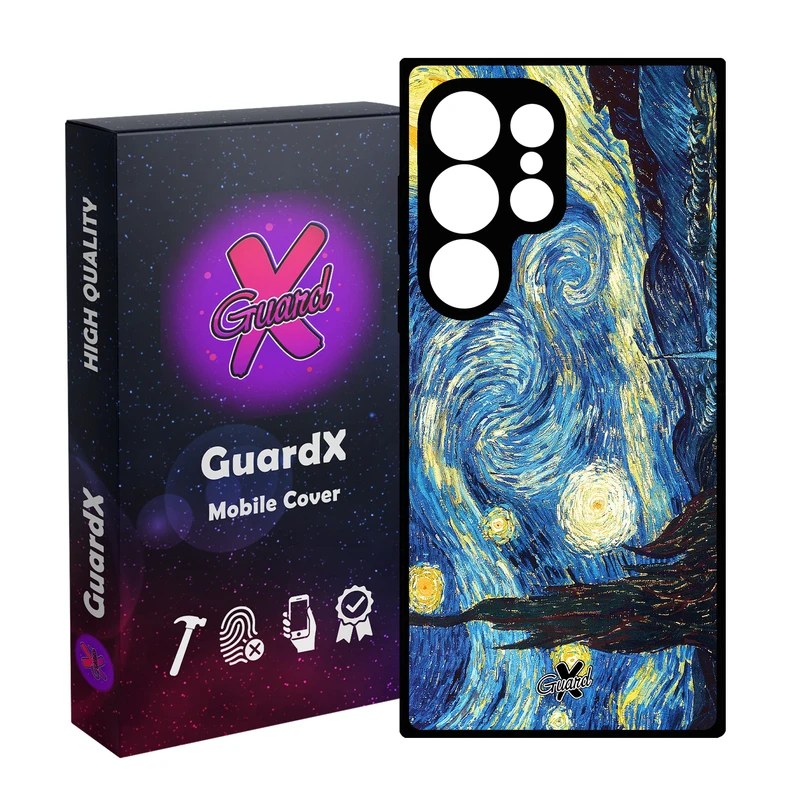 کاور گارد ایکس طرح Starry Night مدل 10110 مناسب برای گوشی موبایل سامسونگ Galaxy S25 Ultra