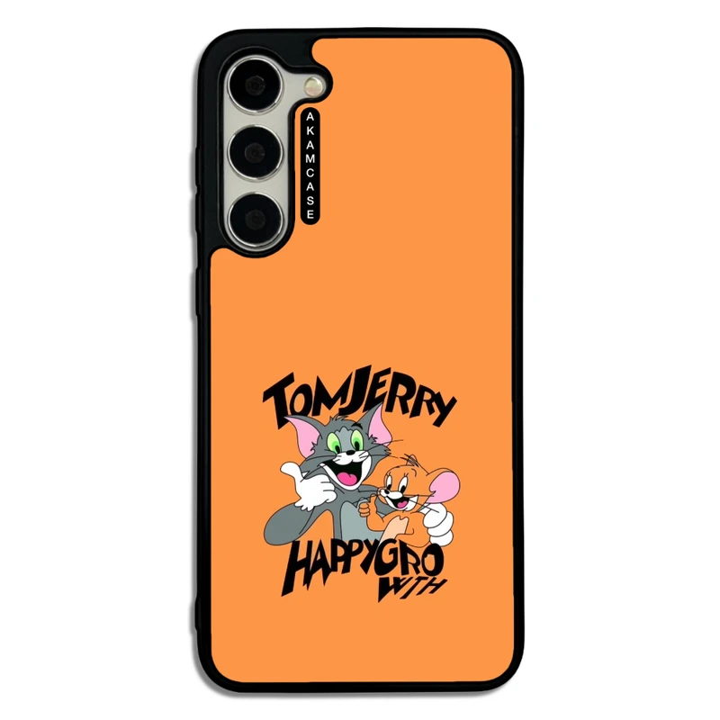 کاور آکام مدل AMC-WSGS23P-TOM & JERRY2 مناسب برای گوشی موبایل سامسونگ Galaxy S23 Plus