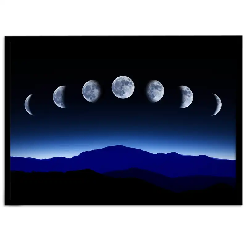 تابلو بکلیت طرح شب و ماه مدل B-s1698