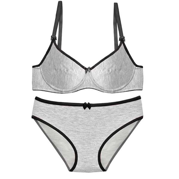 ست شورت و سوتین زنانه تی بی ان مدل فنر دار درز دار کد 1268