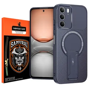 کاور سامورایی مدل Carbon Stand مناسب برای گوشی موبایل ریلمی C75 4G