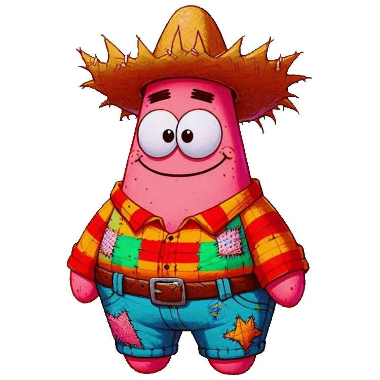 استیکر پارچه و لباس پاد آفرین مدل پاتریک کد 248