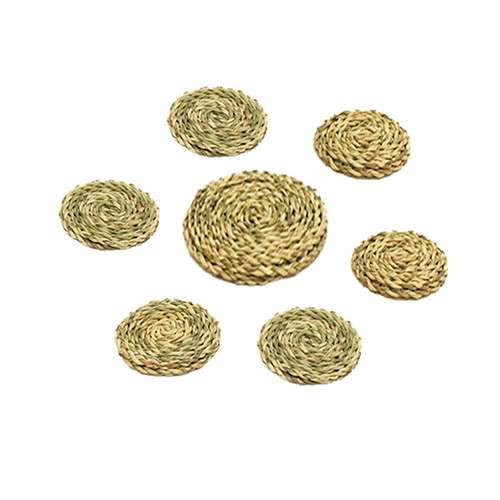 مجموعه ظروف هفت سین 7 پارچه مدل حصیر کد 497 