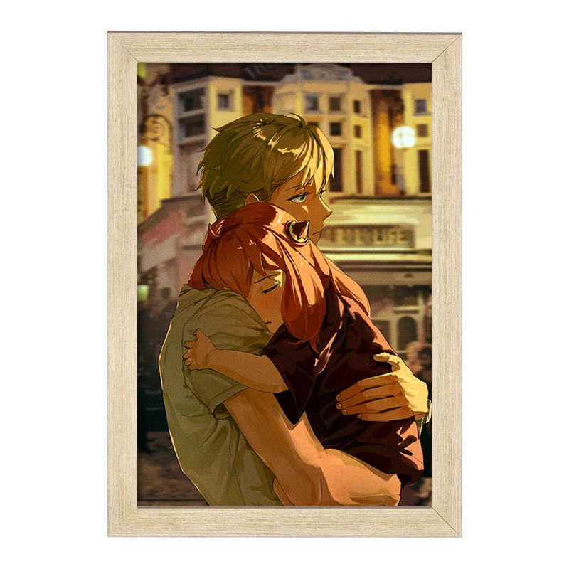 تابلو خندالو مدل انیا و لوید انیمه اسپای ایکس فمیلی Spy X Family  کد 22196