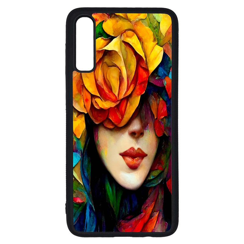 کاور طرح نقاشی چهره کد G-043 مناسب برای گوشی موبایل سامسونگ Galaxy A70 / A70s