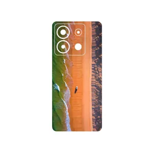 MAHOOT Beach and Green Sea Cover Sticker for Xiaomi Redmi Note 13 Pro 5G