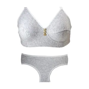 ست شورت و سوتین زنانه مدل ملانژ کد K113