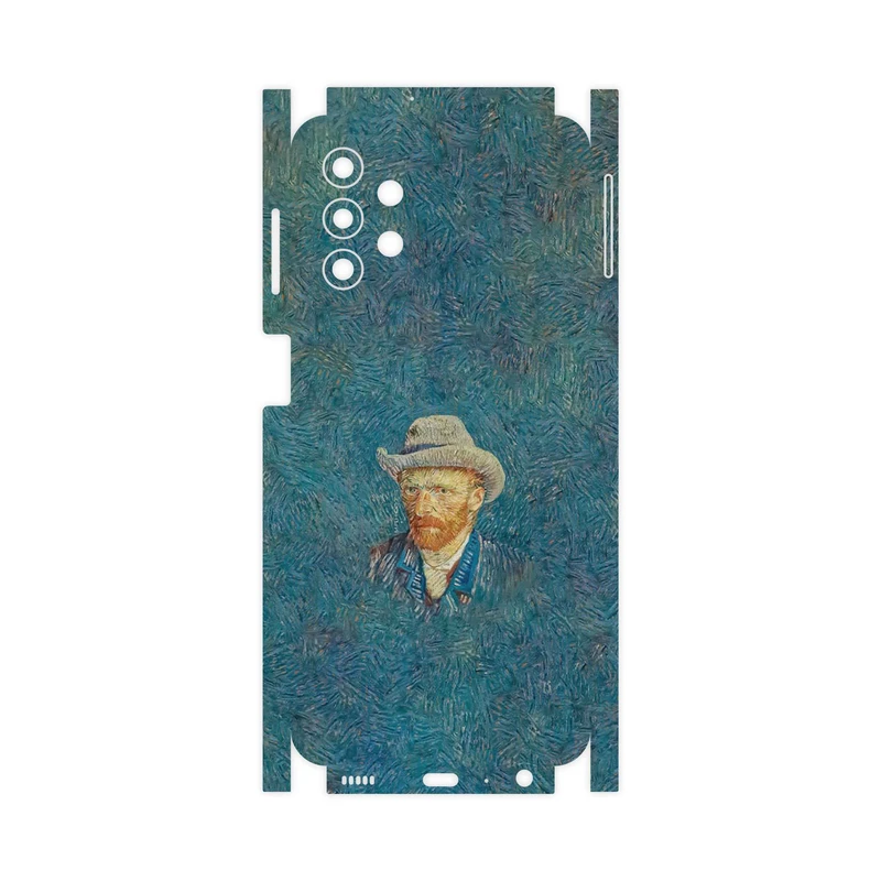 برچسب پوششی ماهوت مدل Self portrait with a gray felt hat-FullSkin مناسب برای گوشی موبایل سامسونگ Galaxy A32 5G